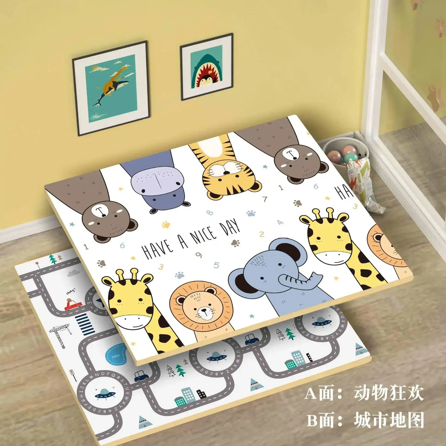 Tapis motricité bébé mousse enfant