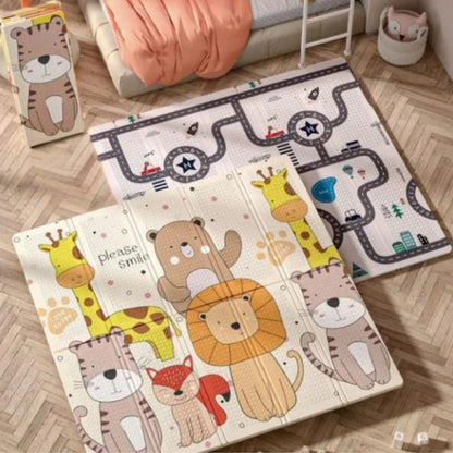 Tapis motricité bébé pliable