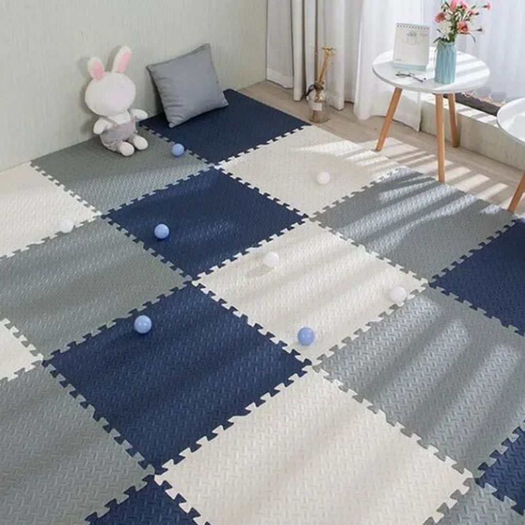 Tapis mousse pour bebe colore - Bebe Pingouin