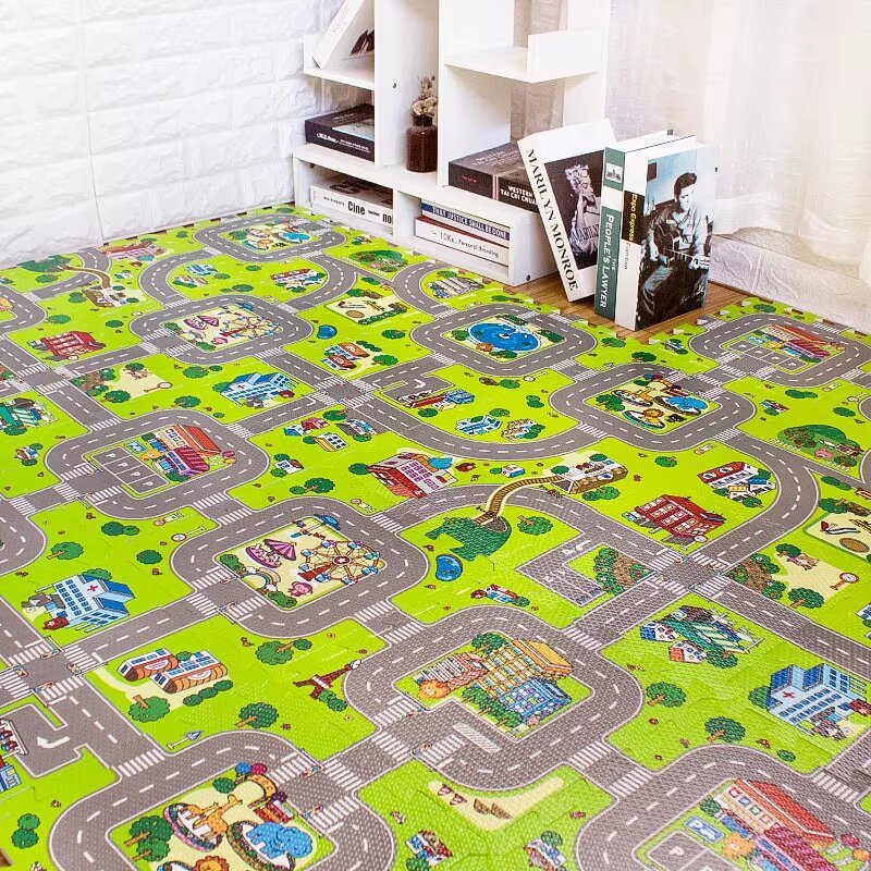 Tapis voiture enfant - Bebe Pingouin