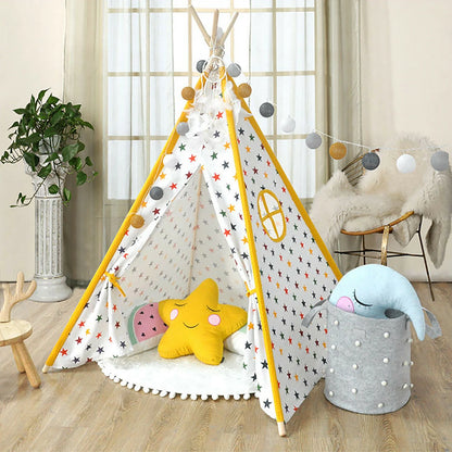 Tente bébé étoiles