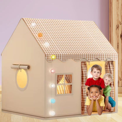 Tente de jeu enfant beige
