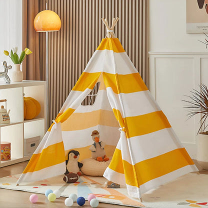 Tipi enfant Jaune Blanc