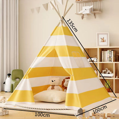 Tipi enfant Jaune Blanc