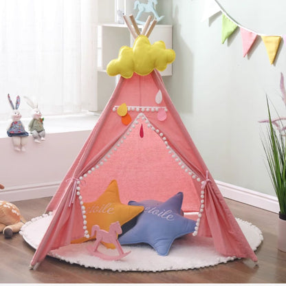 Tipi Enfant rose - Bebe Pingouin