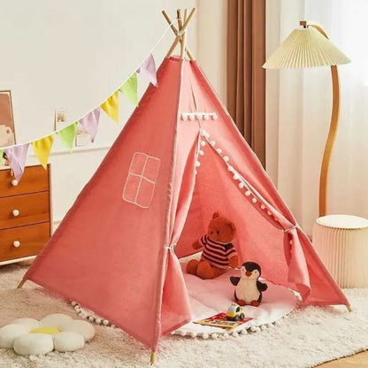 Tipi Enfant rose - Bebe Pingouin