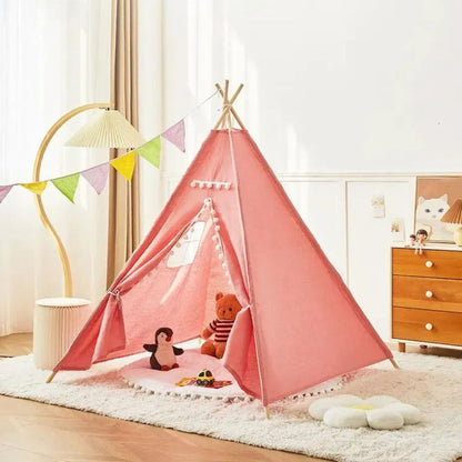Tipi Enfant rose - Bebe Pingouin