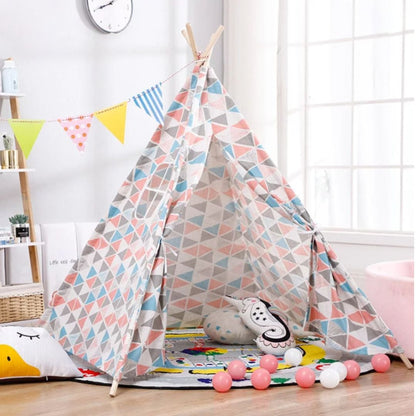 tipi indien multicolore coton