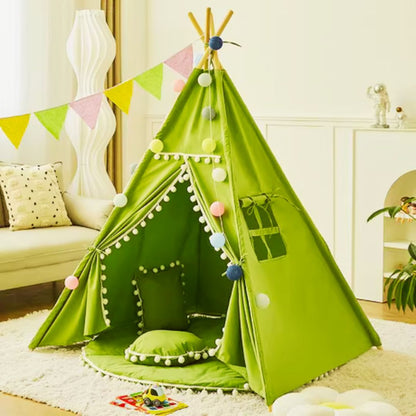 Tipi enfant vert