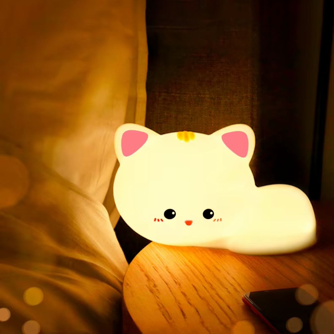 Veilleuse chat
