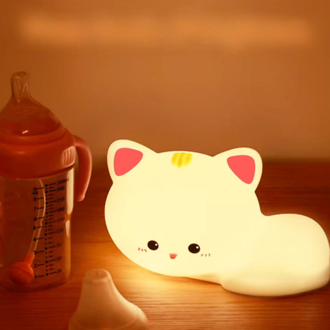Veilleuse chat