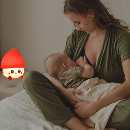 Veilleuse enfant | Fraise - Bebe Pingouin