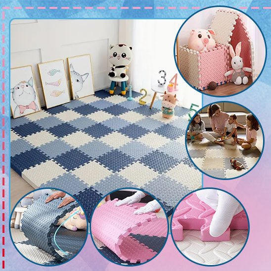 Tapis puzzle en mousse pour bébé|Tapis Puzzle™ - Bebe Pingouin